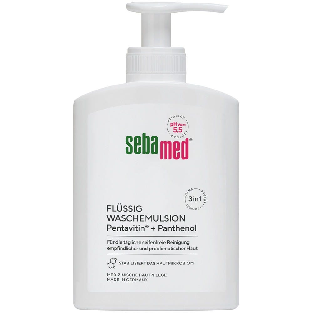 sebamed Flüssig Wasch-Emulsion mit Spender 200 ml