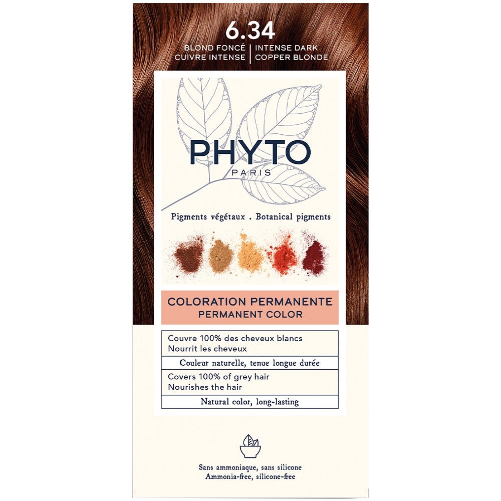 Phyto Phytocolor 6.34 Dunkelblond Kupfer