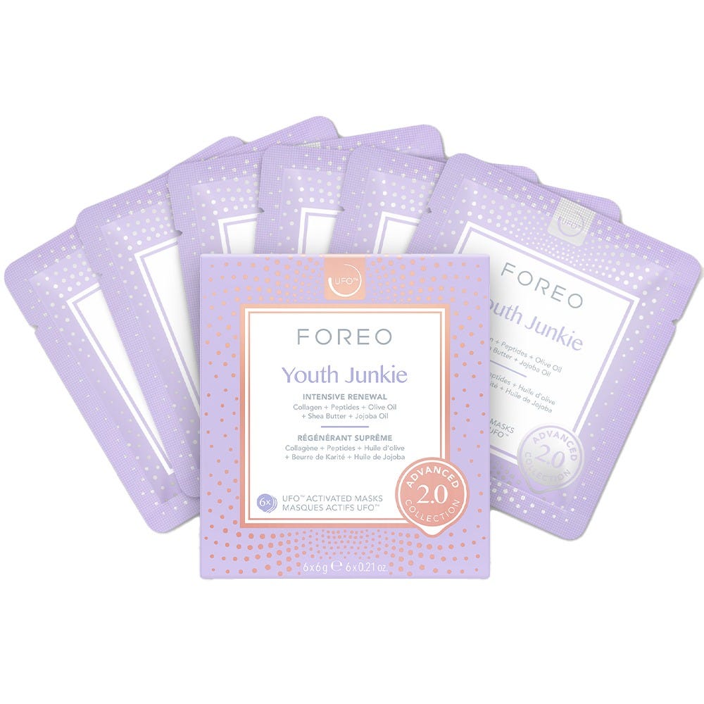 FOREO Sweden UFO Mask Youth Junkie 2.0 6 Stück