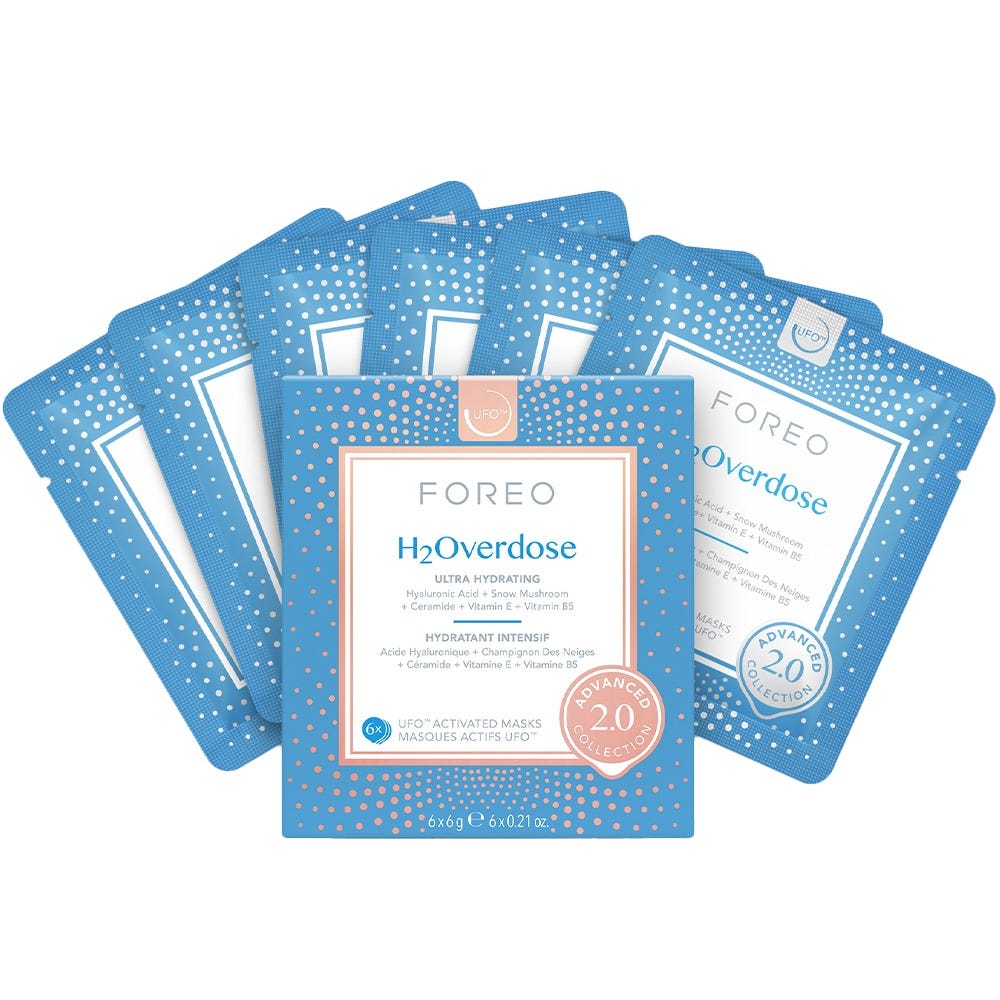 FOREO Sweden UFO Mask H2Overdose 2.0 6 Stück