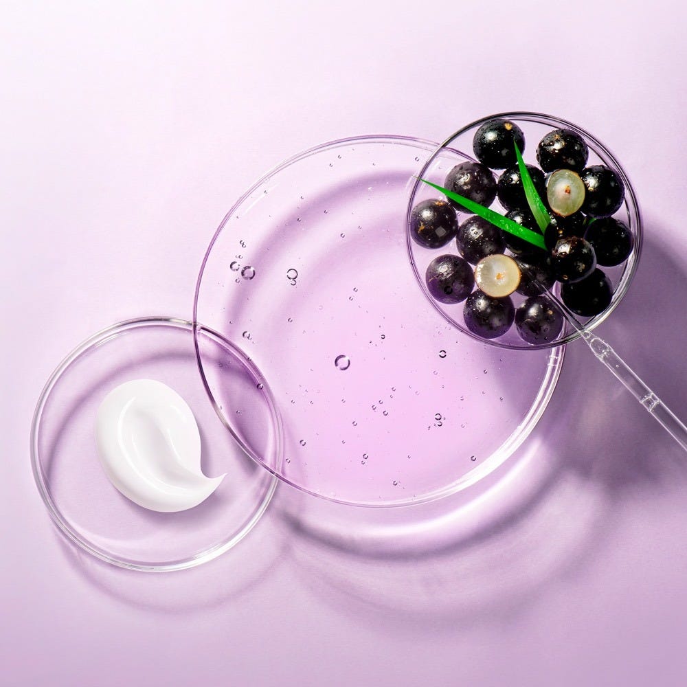 FOREO Sweden Farm To Face Collection Sheet Mask Acai Berry 3 Stück