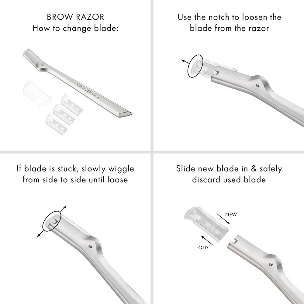 Tweezerman Brow Razor Augenbrauenrasierer