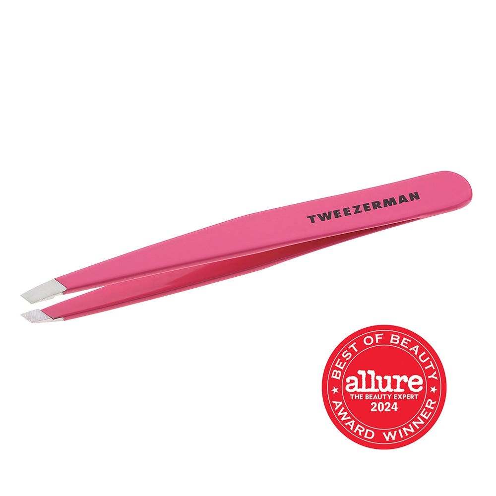 TWEEZERMAN Schräge Pinzette Pretty in Pink