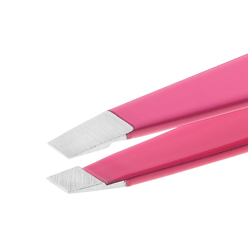 TWEEZERMAN Schräge Pinzette Pretty in Pink