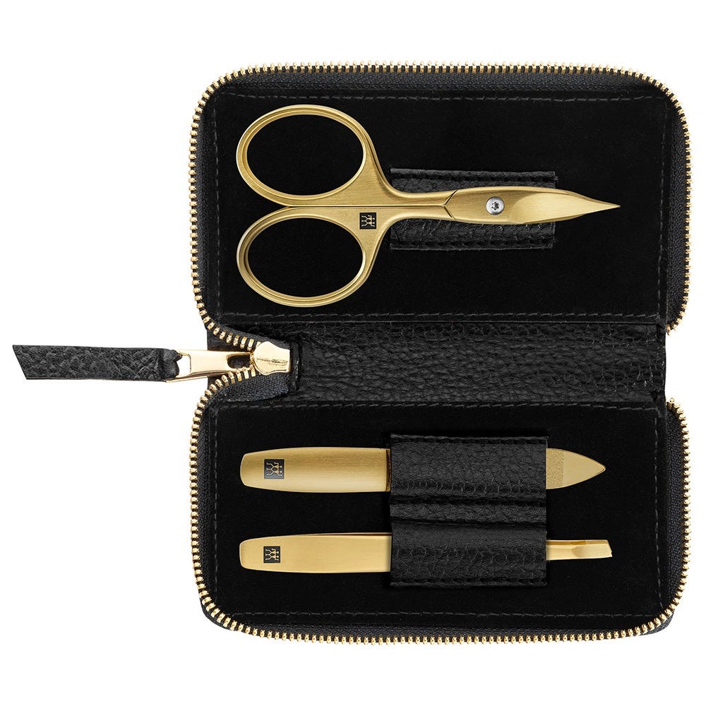 Zwilling Premium Maniküre Set 3-teilig in Schwarz