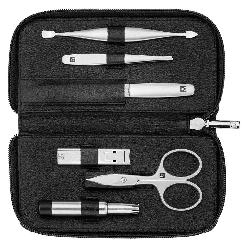 Zwilling Premium Maniküre Set 6-teilig in Schwarz