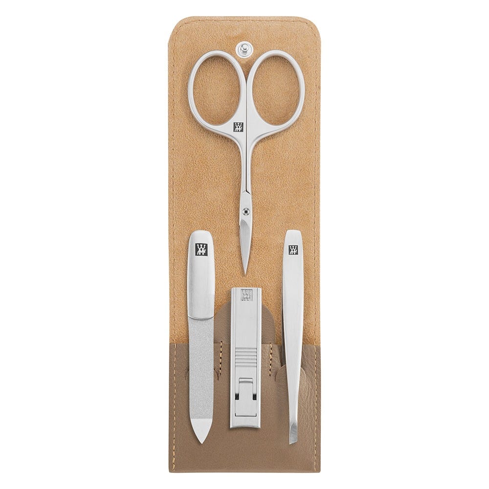 Zwilling Premium Maniküre Set 4-teilig in Beige