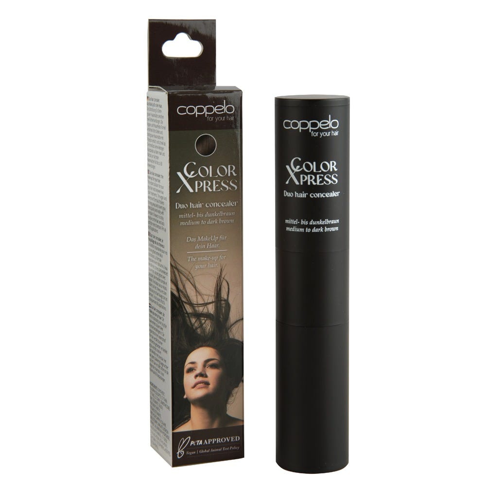 Coppelo Duo Hair Concealer Mittel- bis Dunkelbraun