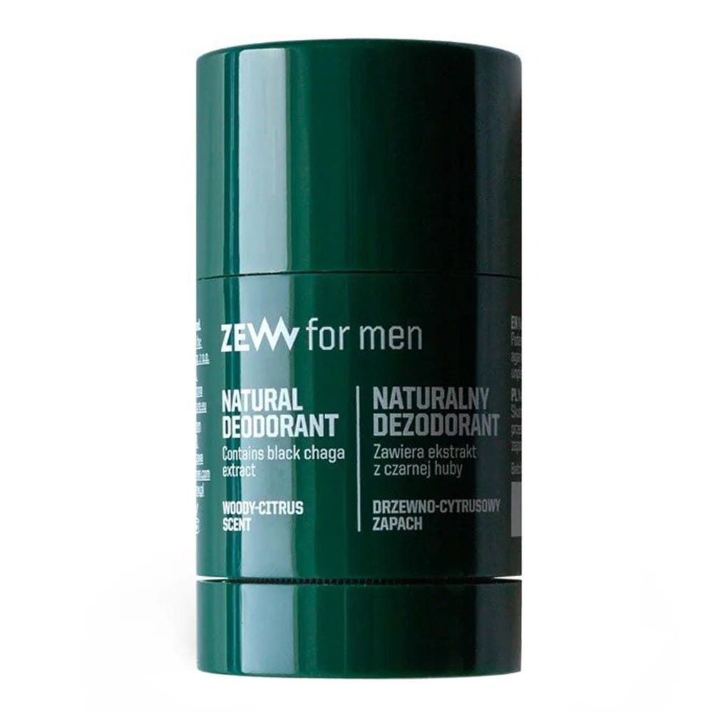 ZEW for Men Natural Deodorant with Black Chaga 30 ml