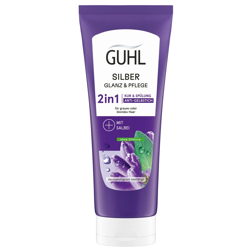 Guhl Silberglanz & Pflege 2in1 Anti-Gelbstich 200 ml