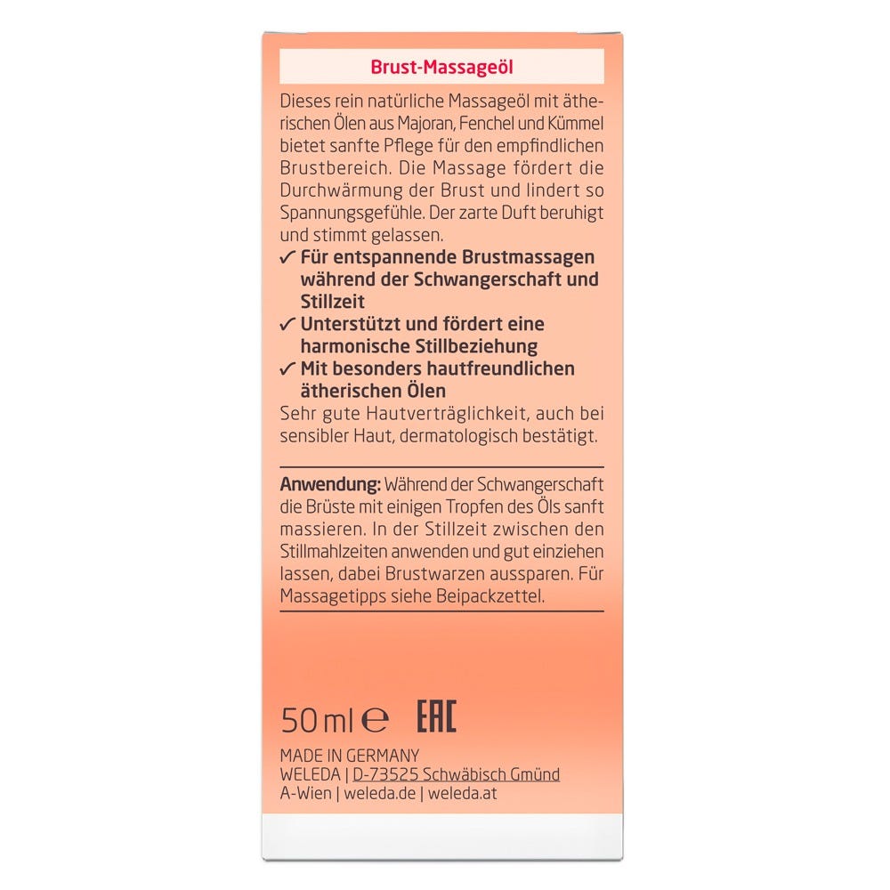 Weleda Brust-Massageöl 50 ml