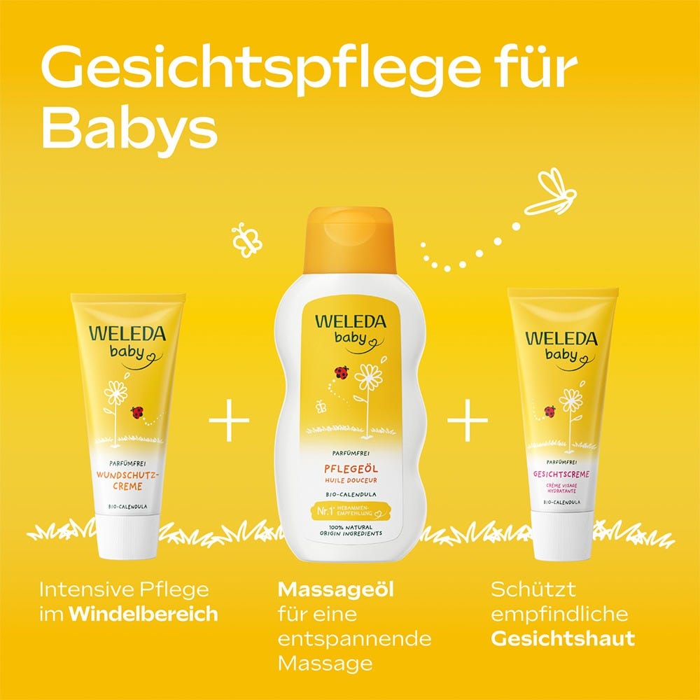 Weleda Calendula Pflegeöl Parfümfrei 200 ml