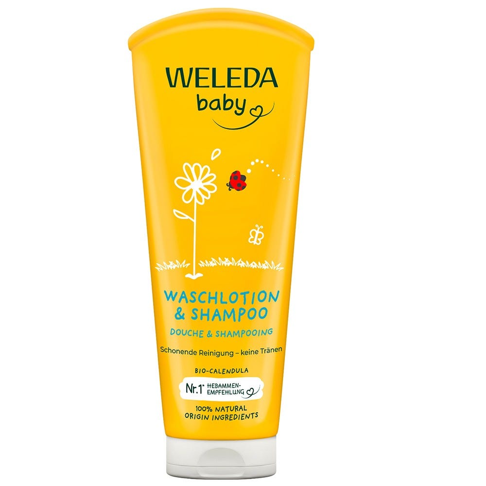 Weleda Calendula Waschlotion & Shampoo 200 ml