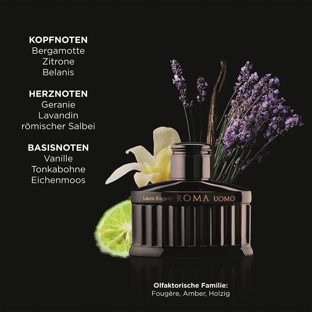 Laura Biagiotti Roma Uomo Nero Estremo 125 ml