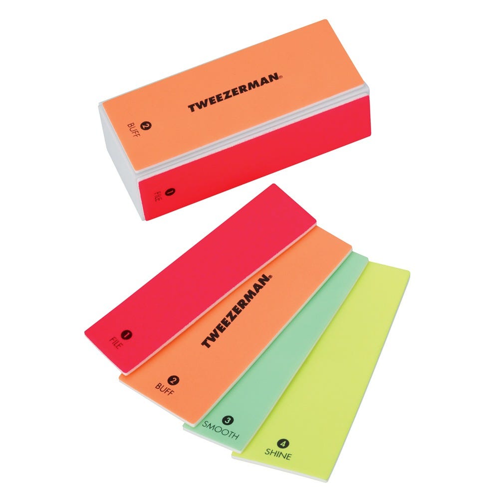 Tweezerman Neon Hot Nail Block Nagelpolierblock