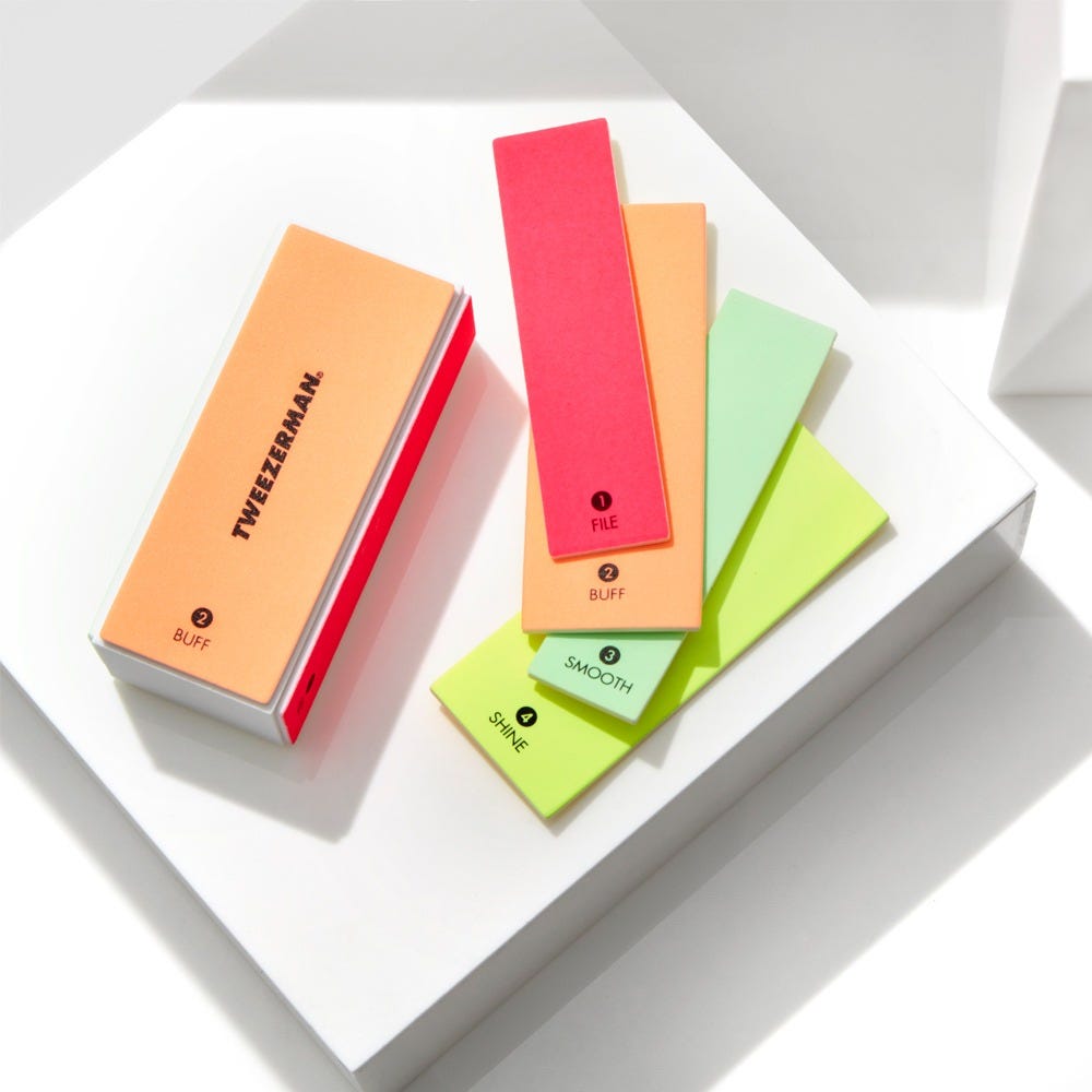Tweezerman Neon Hot Nail Block Nagelpolierblock