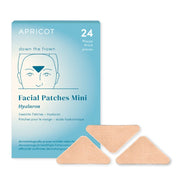 APRICOT Baumwoll-Gesichtspflaster mit Hyaluron 24 Stück