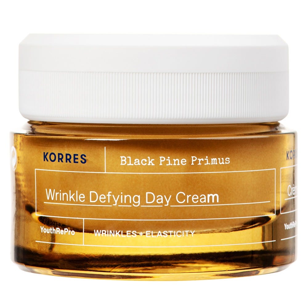 Korres BLACK PINE PRIMUS Glättende Tagescreme mit Anti-Falten Effekt 40 ml