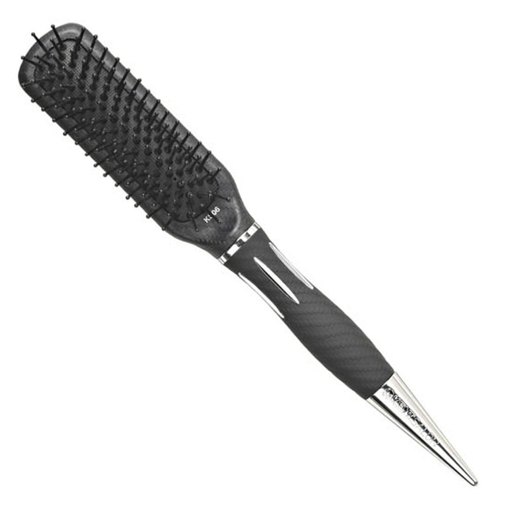 KENT Salon Gummikissenbürste klein