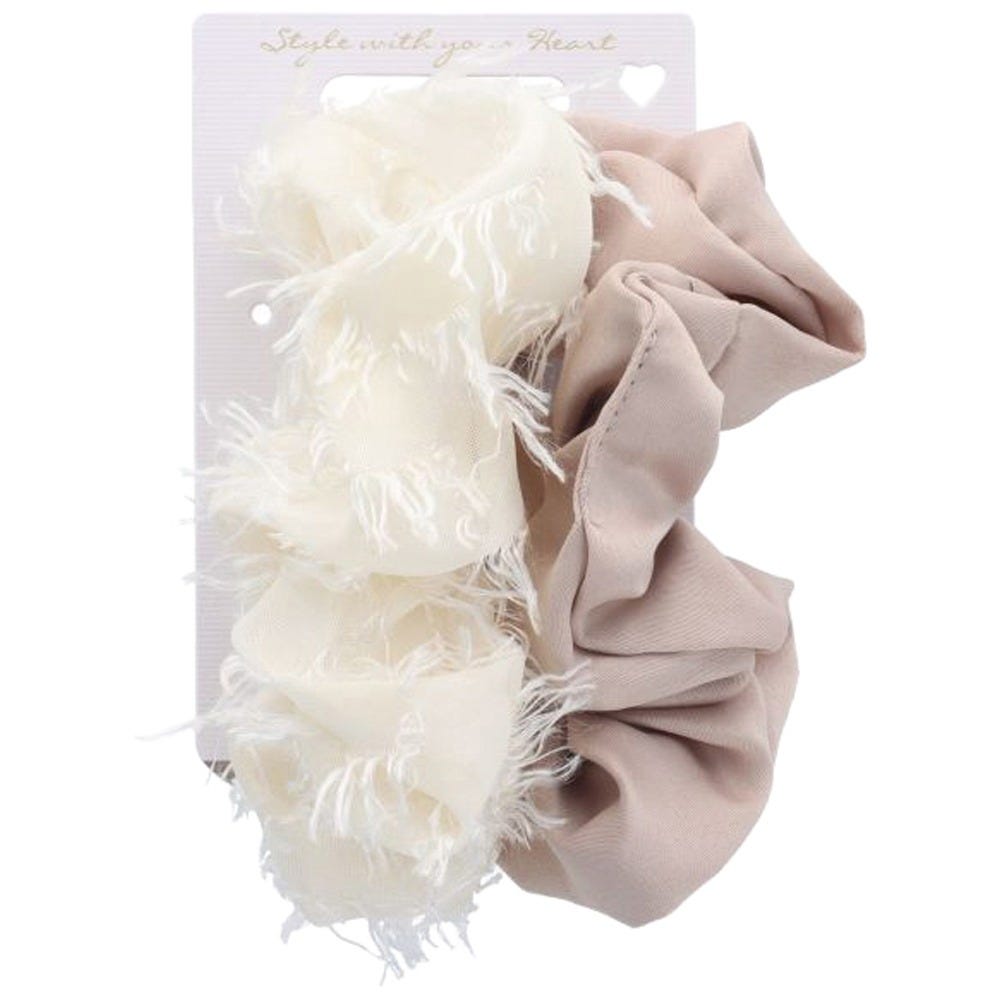 Solida Scrunchie beige 2 Stk.