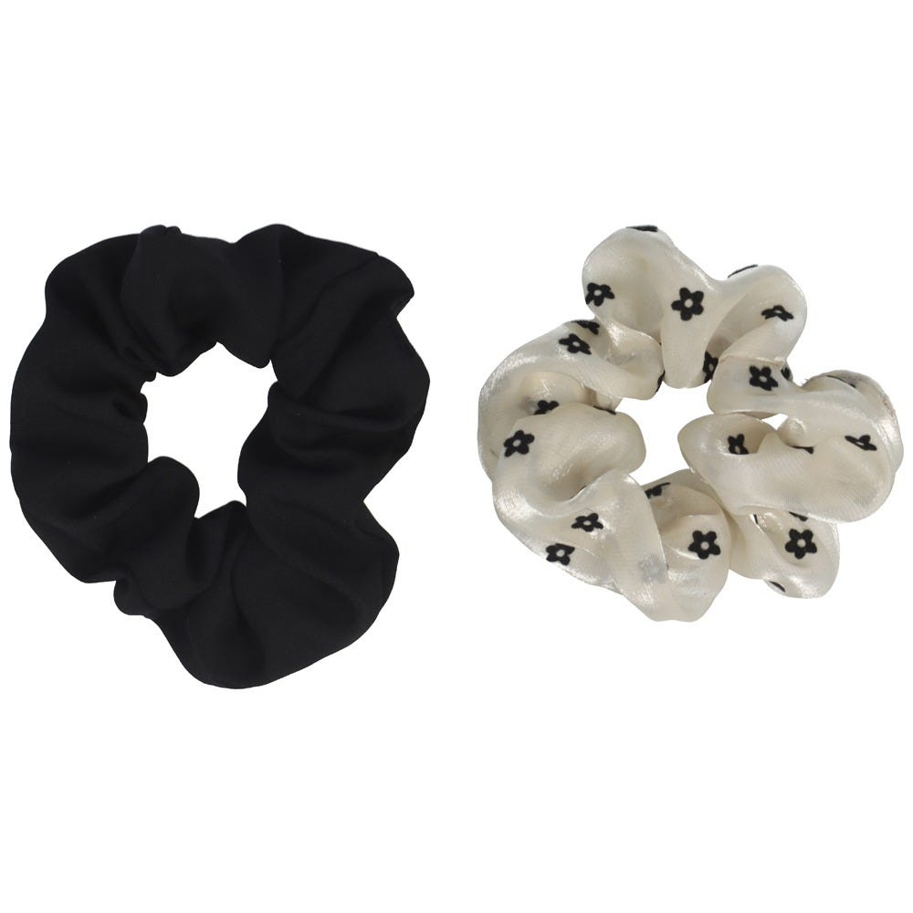 Solida Scrunchie mehrfarbig 11cm 2Stk.
