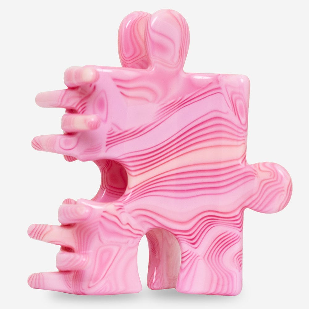 Sasstie Puzzle Pinky Ink