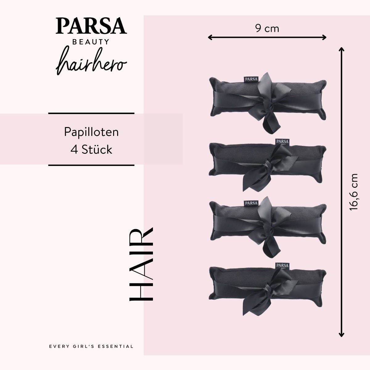 PARSA Beauty Volumen Papilloten mit Bändchen
