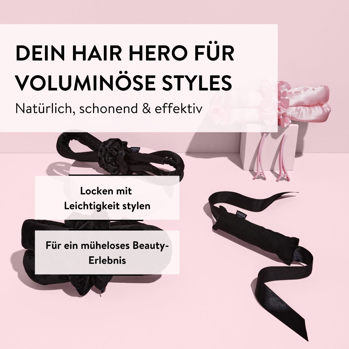 PARSA Beauty Volumen Papilloten mit Bändchen