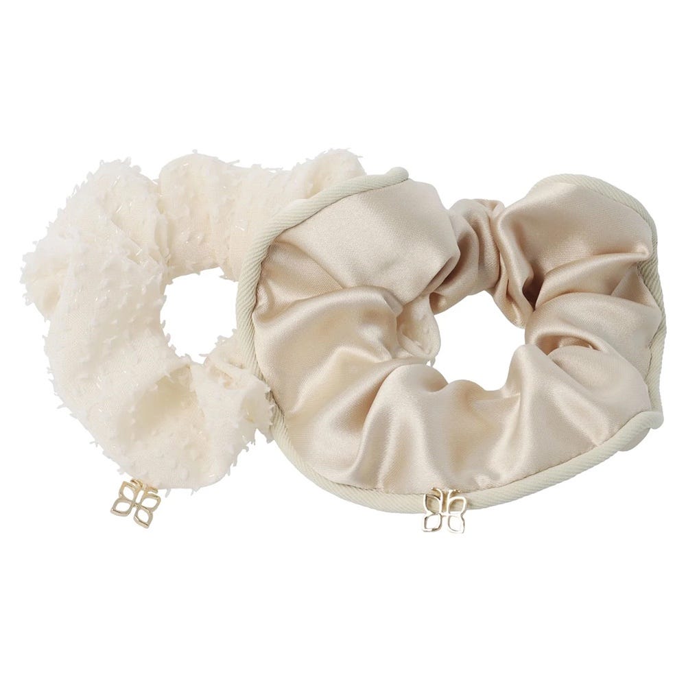 PARSA Beauty Srunchie-Set nude 2 Stück 