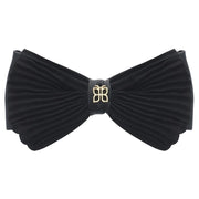 PARSA Beauty Patentspange Schleife schwarz