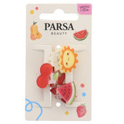 PARSA Beauty Haarklammer Früchte 3 Stück
