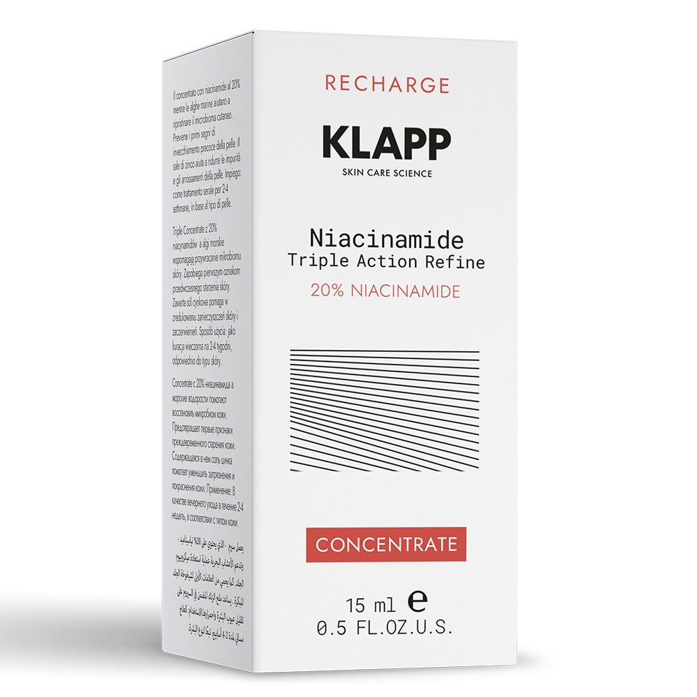 Klapp Niacinamide 20% Triple Action Refine Concentrate 15 ml
