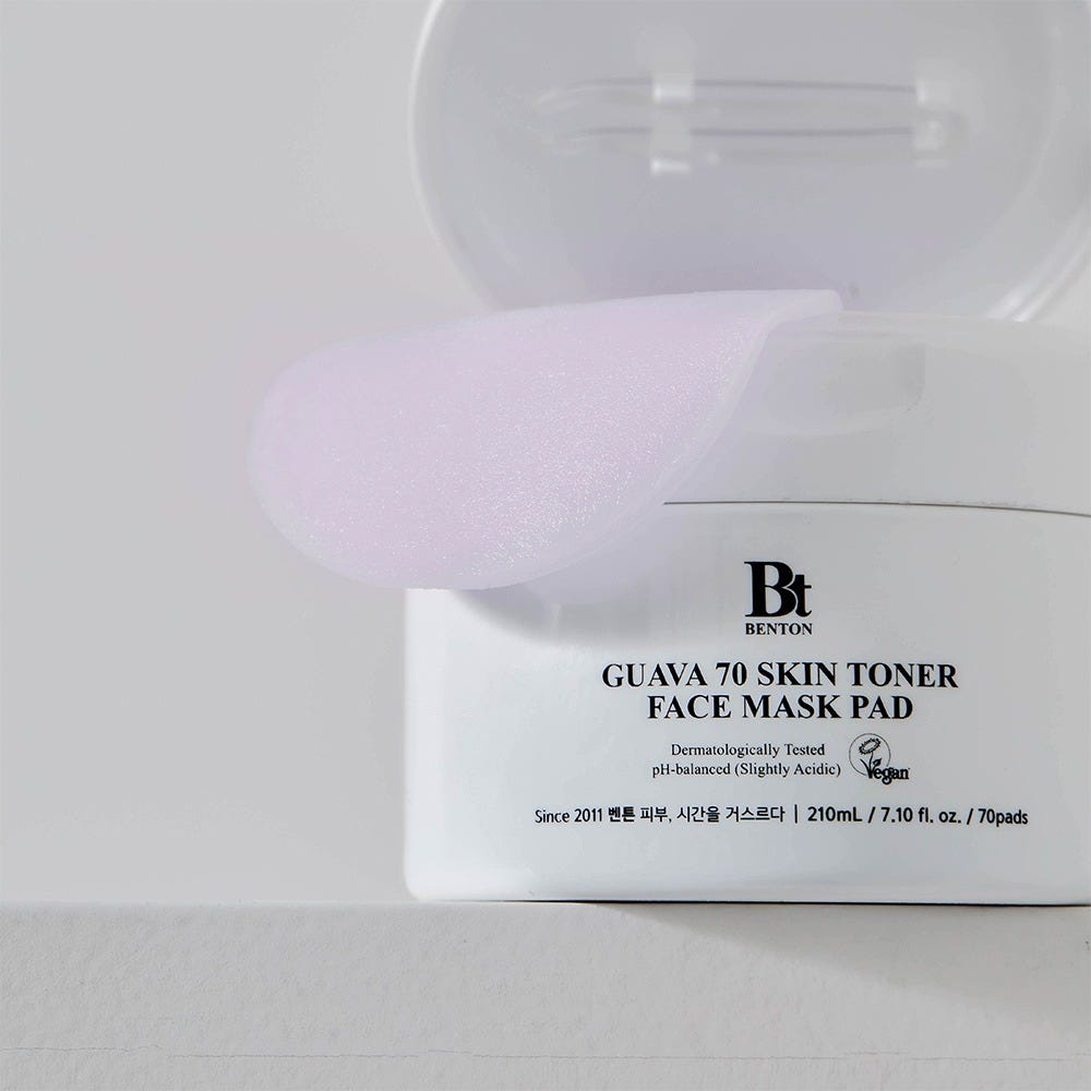 Benton Guava Skin Toner Face Mask Pad 70 Stück