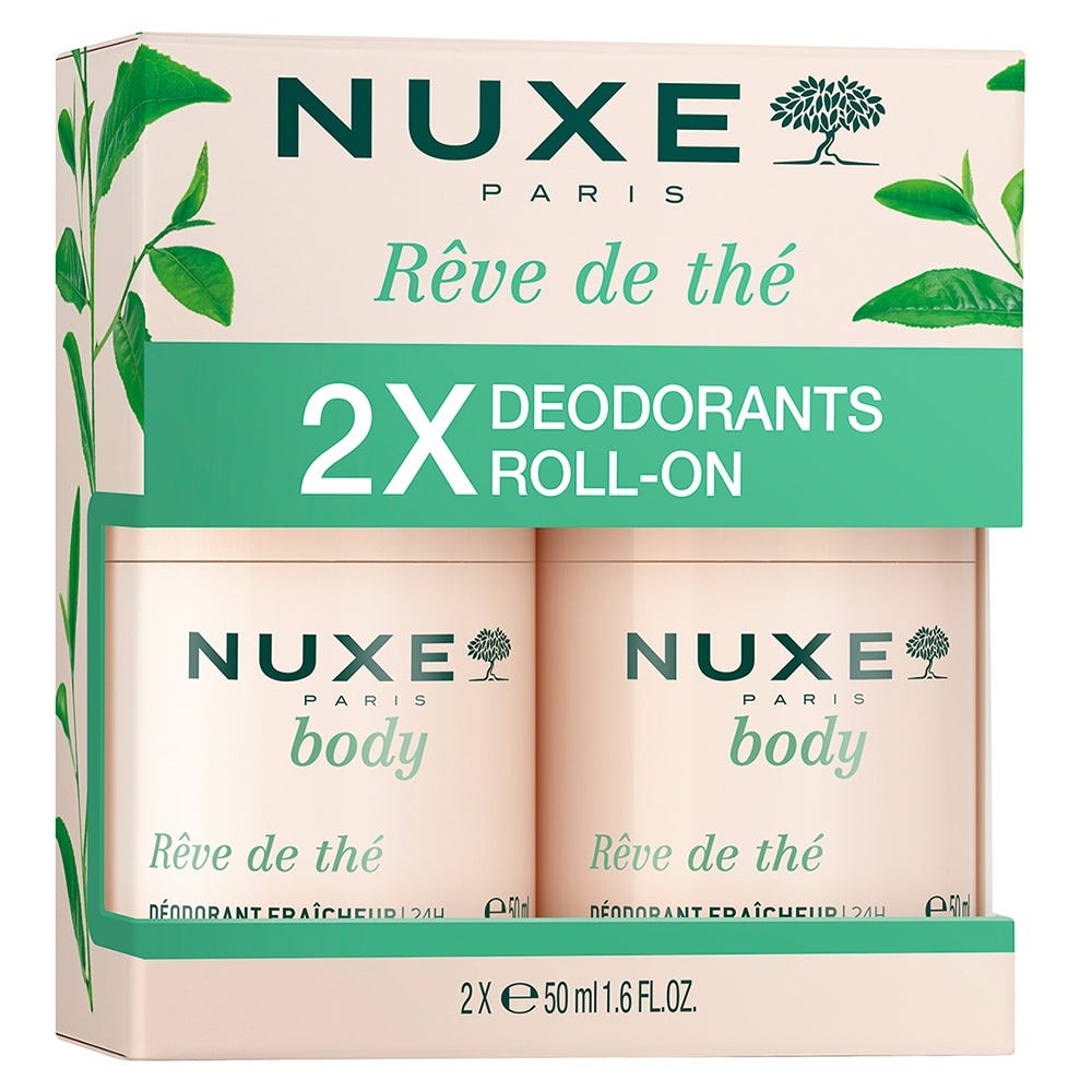NUXE Rêve de thé Duo Deodorant Fraîcheur 24h