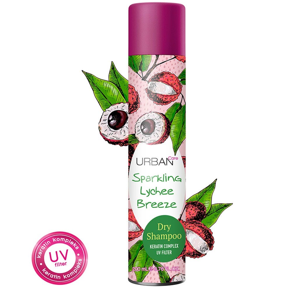Urban Care Dry Shampoo Sparkling Lychee Breeze 