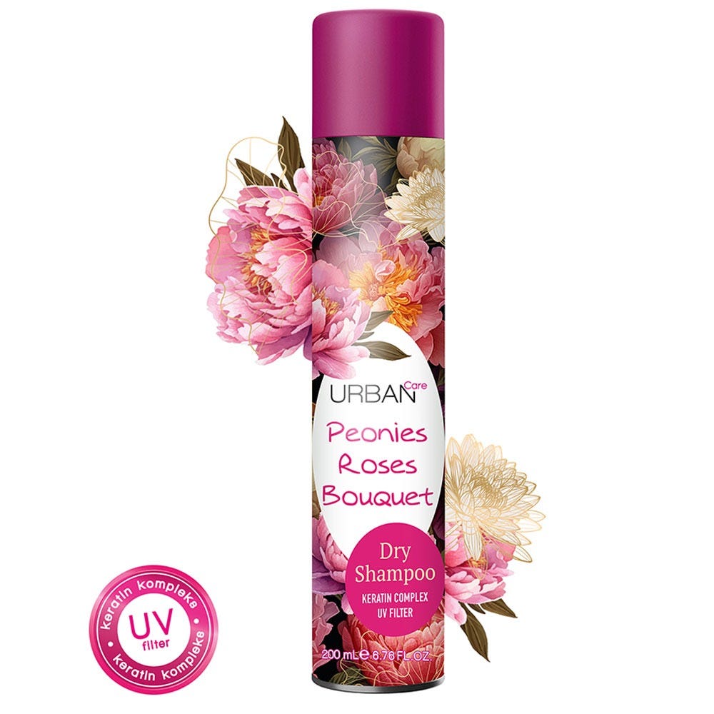 Urban Care Dry Shampoo Peonies Roses Bouquet 200 ml