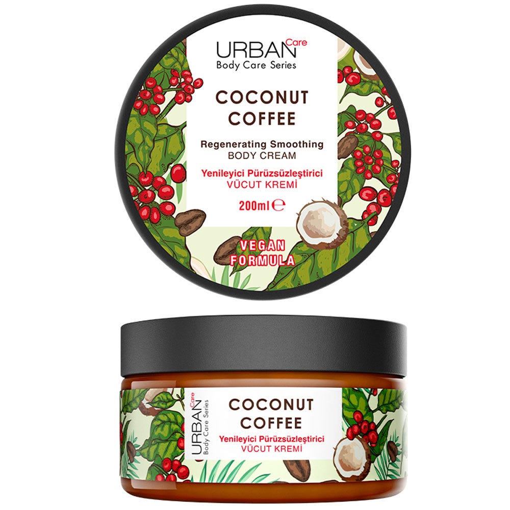 Urban Care Coconut Coffee Body Cream 200 ml