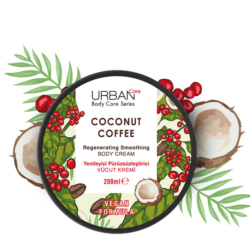 Urban Care Coconut Coffee Body Cream 200 ml