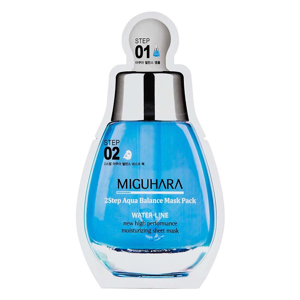 Miguhara 2 Step Aqua Balance Mask Pack 