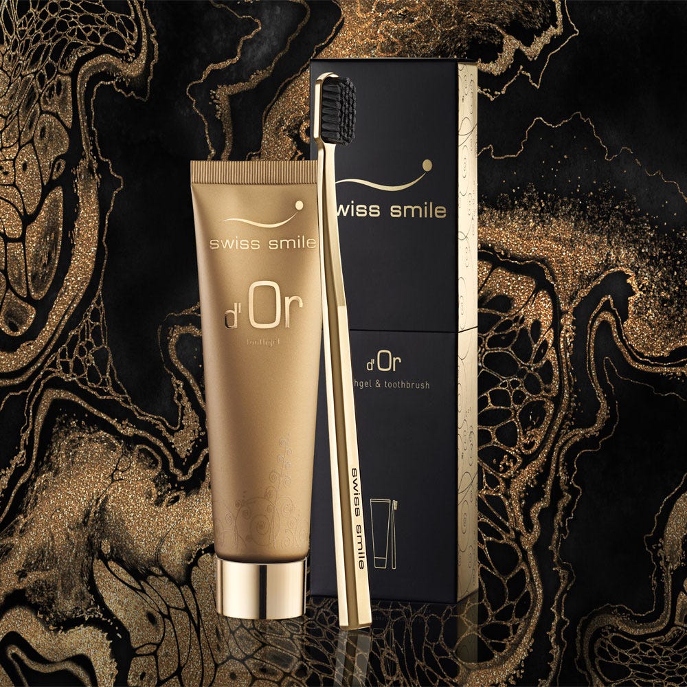 Swiss Smile d'Or Zahnpflege Set