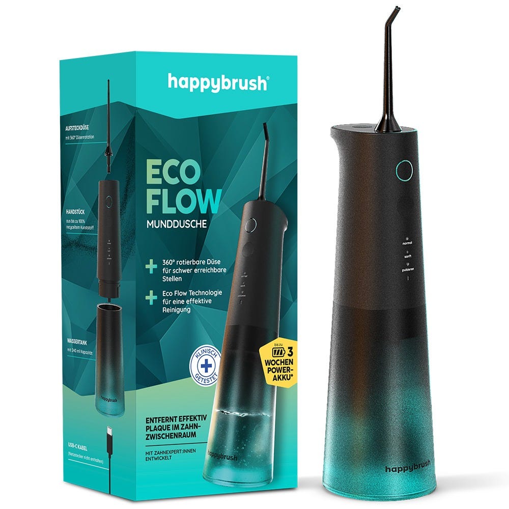 Happybrush StarterKit ECO FLOW Munddusche