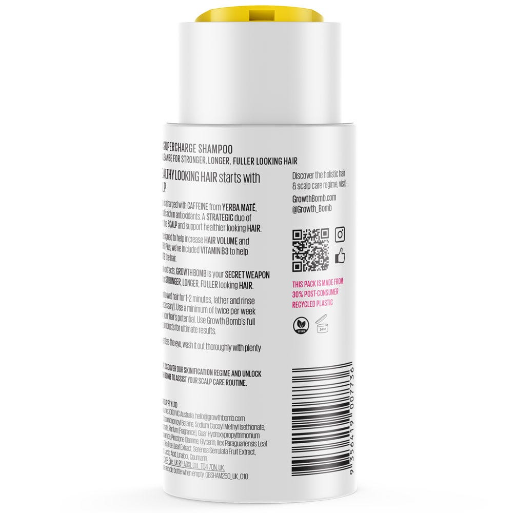 Growth Bomb Hair Growth Shampoo 250 ml