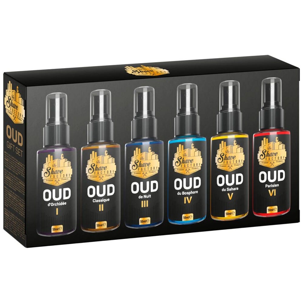 The Shave Factory After Shave Cologne Oud 03 Set