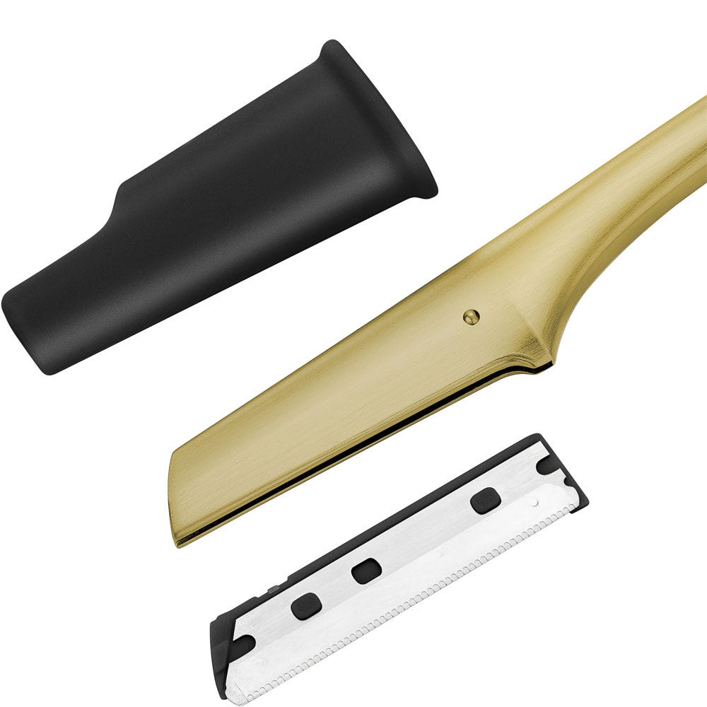 Zwilling Gesichtshaar-Rasierer Gold