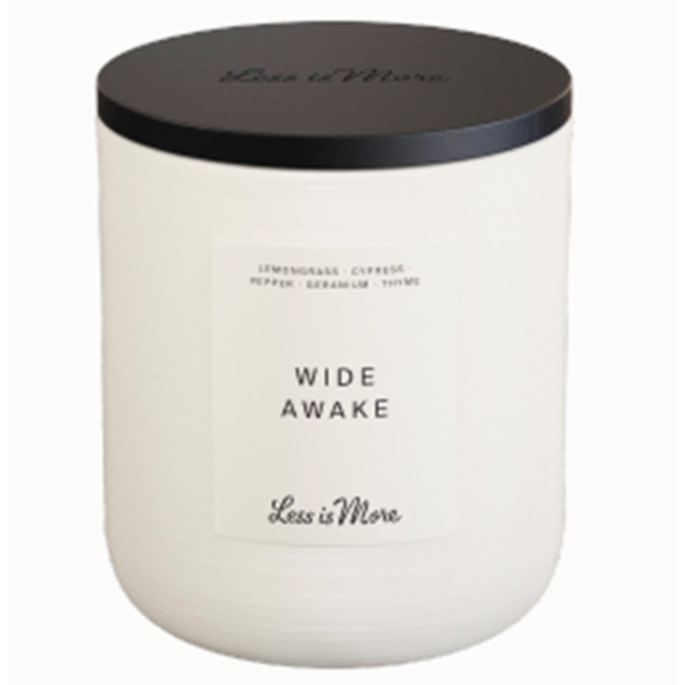 LESS IS MORE Wide Awake Scented Candle 330 g