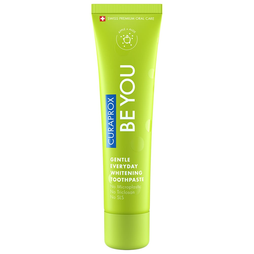 CURAPROX Be you Zahnpasta Apfel und Aloe Grün 60 ml