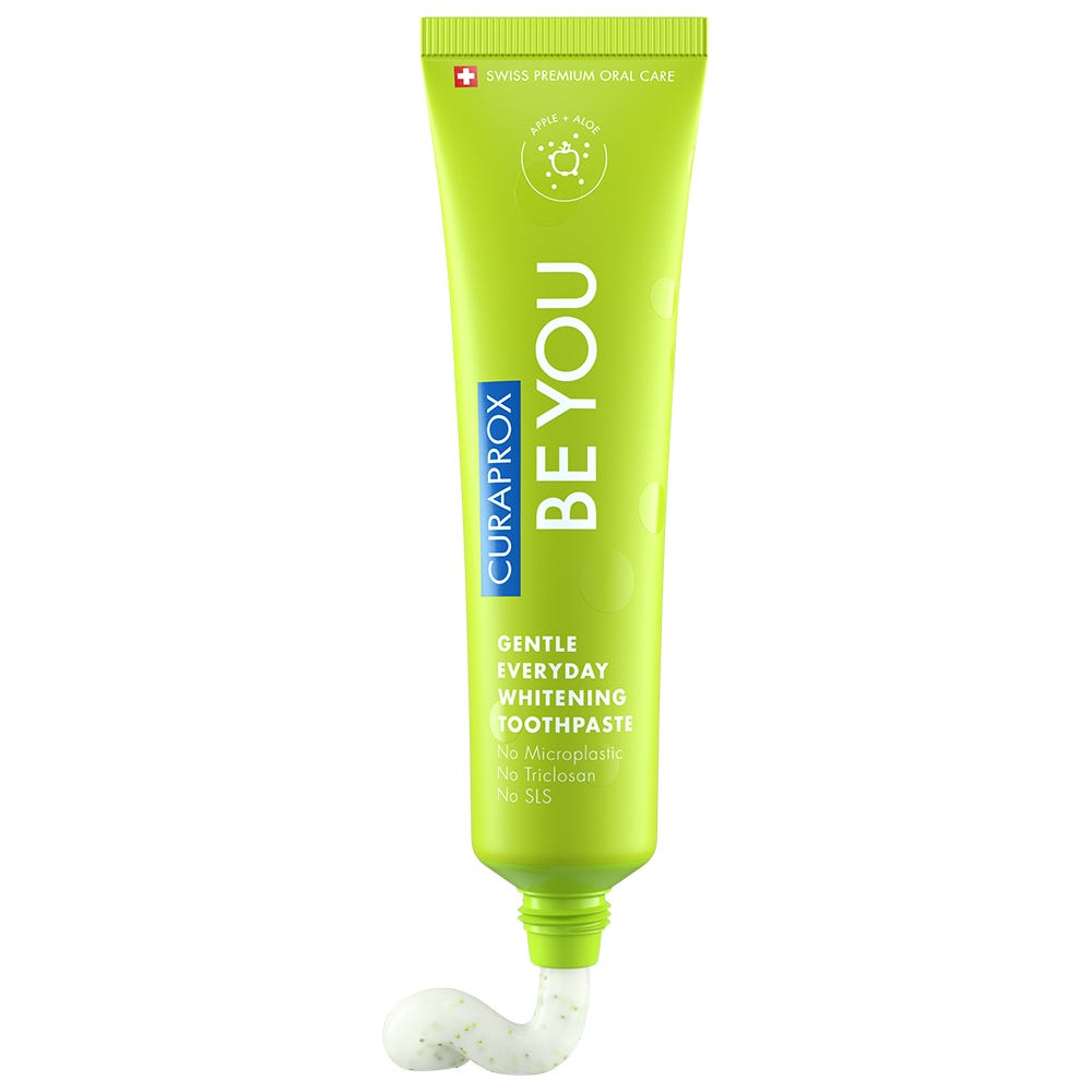 CURAPROX Be you Zahnpasta Apfel und Aloe Grün 60 ml