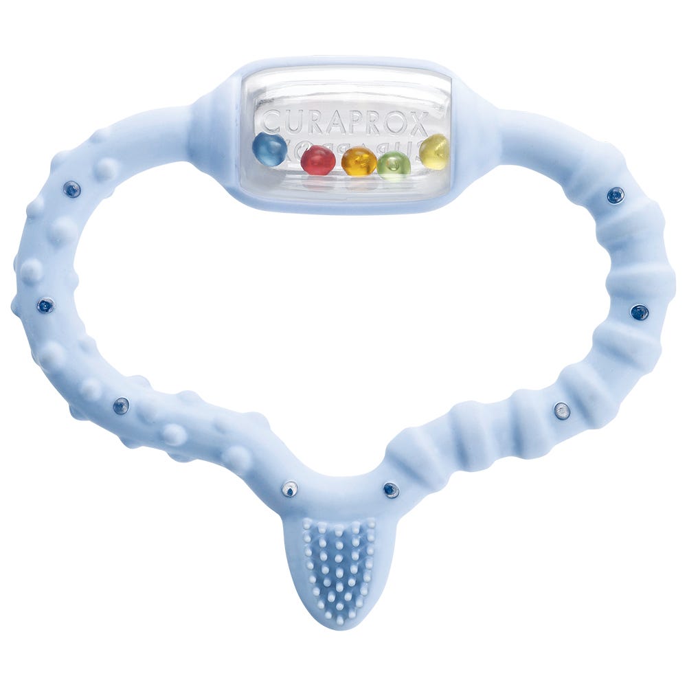 CURAPROX Baby-Beißring Blau