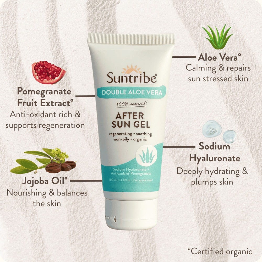 Suntribe Doppel Aloe Vera After Sun Gel 100 ml
