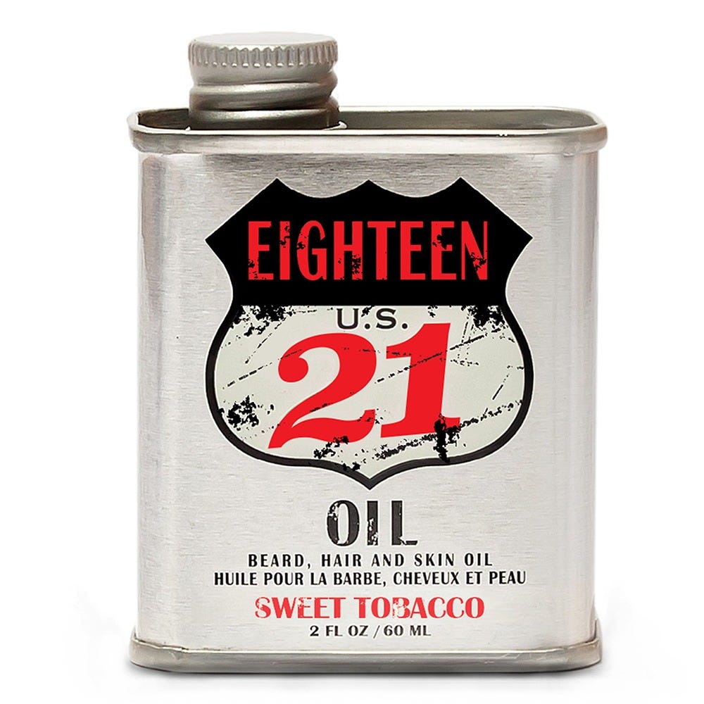 18.21 Man Made Beard, Hair & Oil Sweet Tobacco 60 ml